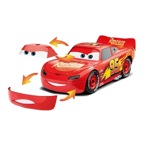 4009806562-4 Revell - Lightning McQueen Disney-Cars Auto mit Licht&Sound - 06562