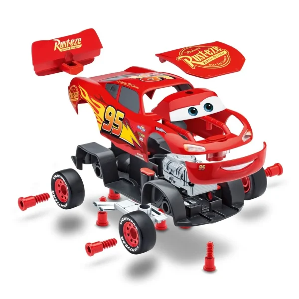 4009806562-5 Revell - Lightning McQueen Disney-Cars Auto mit Licht&Sound - 06562