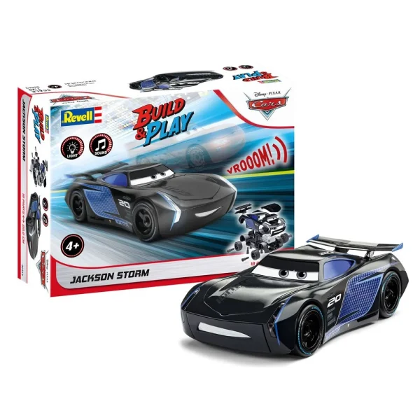 4009806563 Revell - Jackson Storm Disney-Cars Auto mit Licht & Sound - 06563