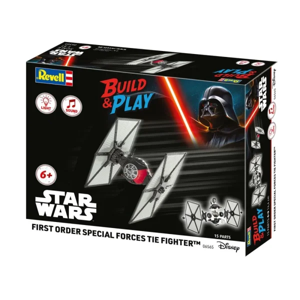4009806565-10 Revell - Build & Play: First Order Special TIE Forces - 06565