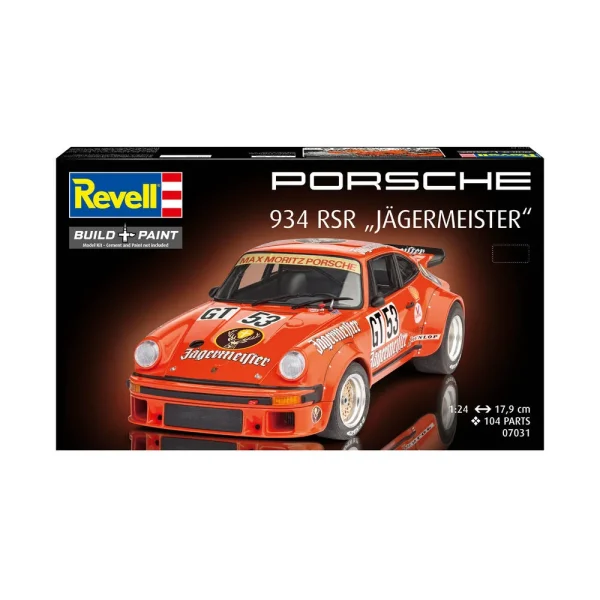 4009807031-10 Revell - Porsche 934 RSR "Jägermeister - 07031