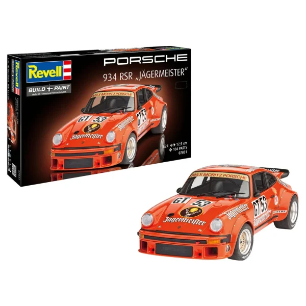 4009807031 Revell - Porsche 934 RSR "Jägermeister - 07031