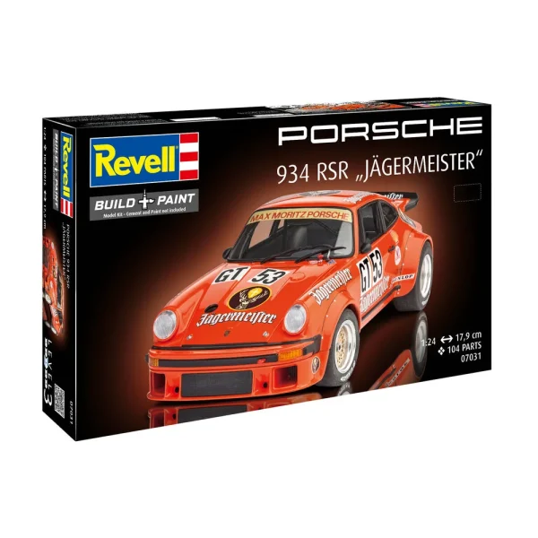 4009807031-9 Revell - Porsche 934 RSR "Jägermeister - 07031