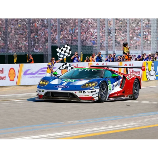 4009807041-6 Revell - Ford GT Le Mans 2017 - 07041