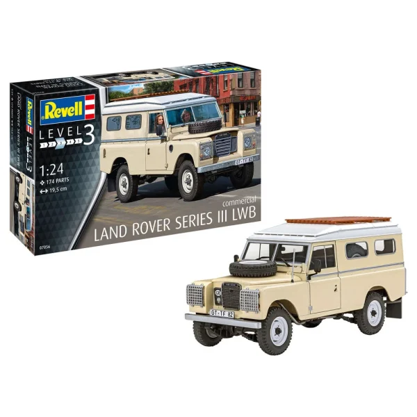 4009807056 Revell - Land Rover Series III LWB (commercial) - 7056
