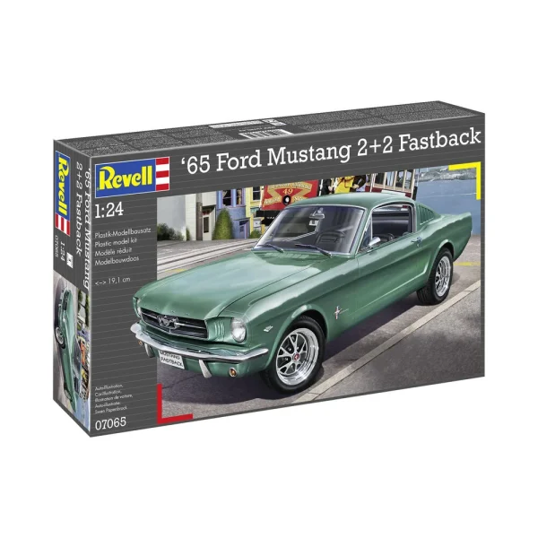 4009807065-10 Revell - 1965 Ford Mustang 2+2 Fastback - 07065