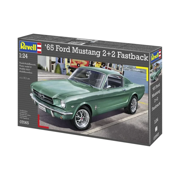 4009807065-12 Revell - 1965 Ford Mustang 2+2 Fastback - 07065