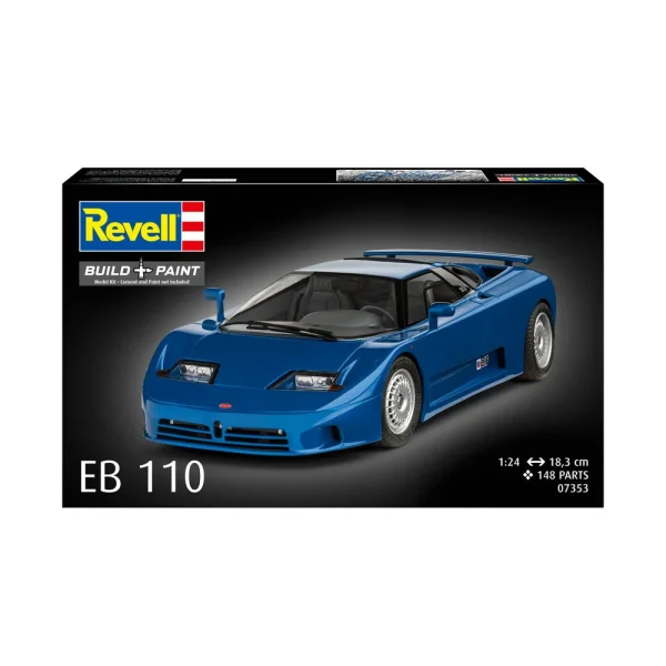 4009807353-2 Revell - Bugatti EB110 - 07353