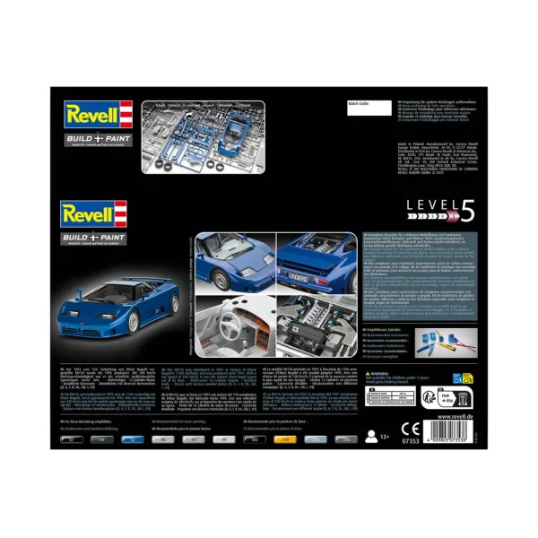 4009807353-4 Revell - Bugatti EB110 - 07353