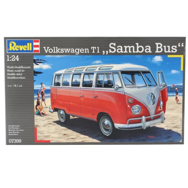 Revell - VW T1 Samba Bus - 07399
