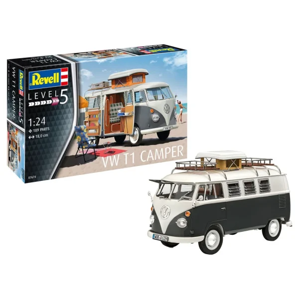 4009807674 Revell - VW T1 Camper - 07674