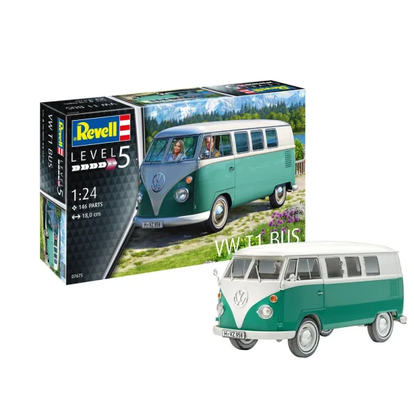 4009807675 Revell - VW T1 Bus - 07675