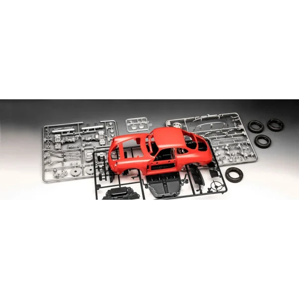4009807679-14 Revell - Porsche 356B Coupé -75 Years Plastic Modelbuilding - 07679