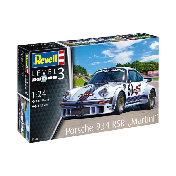 4009807685-7 Revell - Porsche 934 RSR "Martini - 07685