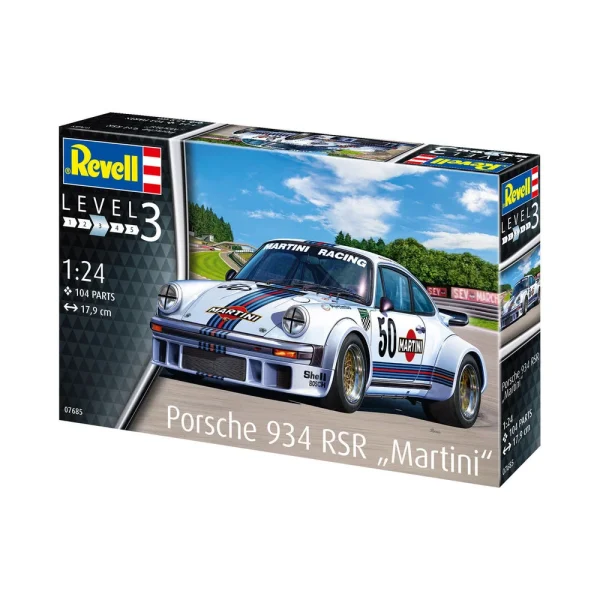 4009807685-8 Revell - Porsche 934 RSR "Martini - 07685