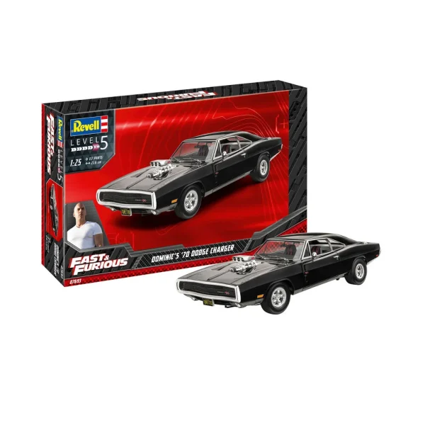4009807693 Revell - Fast & Furious - Dominics 1970 Dodge Charger - 7693