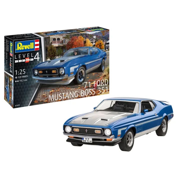 4009807699 Revell - 71 Mustang Boss 351 - 7699