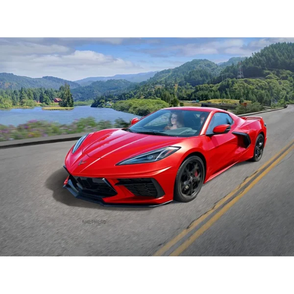 4009807714-7 Revell - Corvette C8 Coupé - 7714