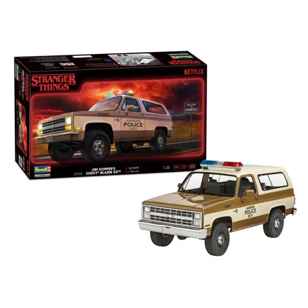 4009807724 Revell - Stranger Things 1985 Chevrolet K5 Blazer - 07724