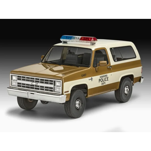 4009807724-8 Revell - Stranger Things 1985 Chevrolet K5 Blazer - 07724