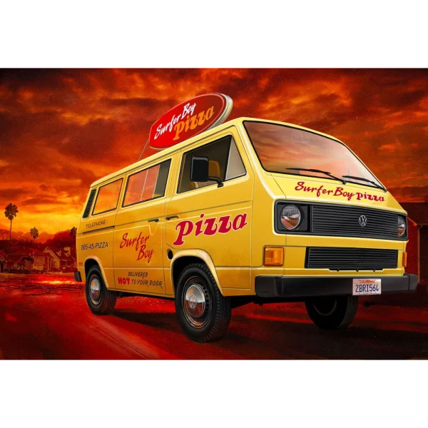 4009807725-10 Revell - Stranger Things VW T3 Bus Surfer Boy - 07725