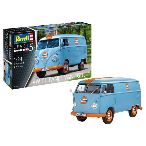 4009807726 Revell - VW T1 panel van (Gulf Decoration) - 07726