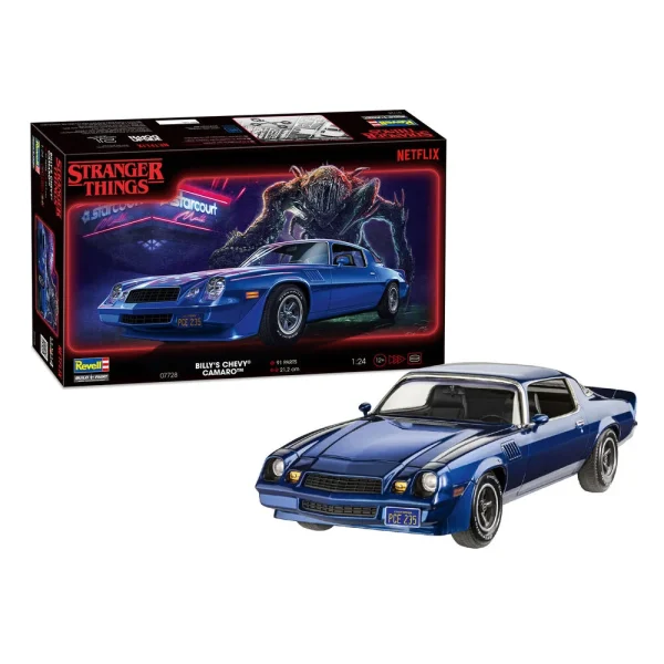 4009807728 Revell - Stranger Things Chevy Camaro Z/28 - 07728