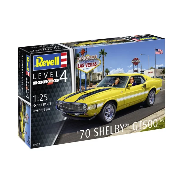 4009807729-1 Revell - '70 Shelby Mustang GT500 - 07729