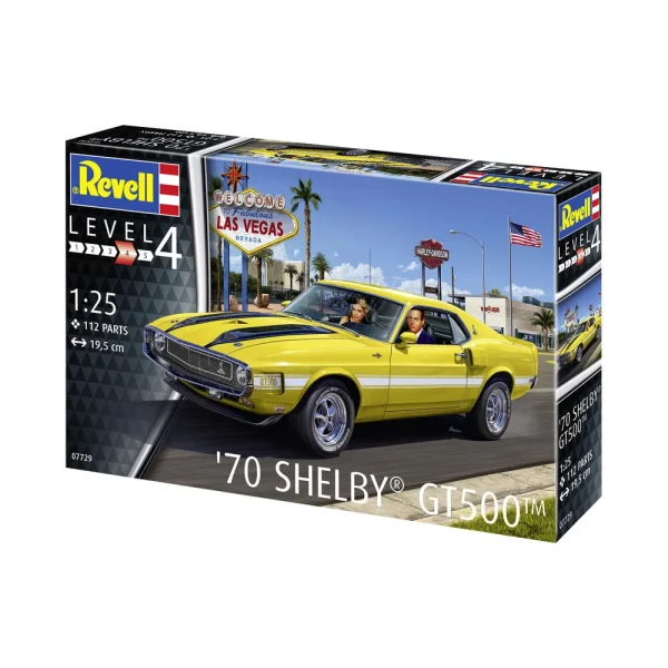 4009807729-3 Revell - '70 Shelby Mustang GT500 - 07729