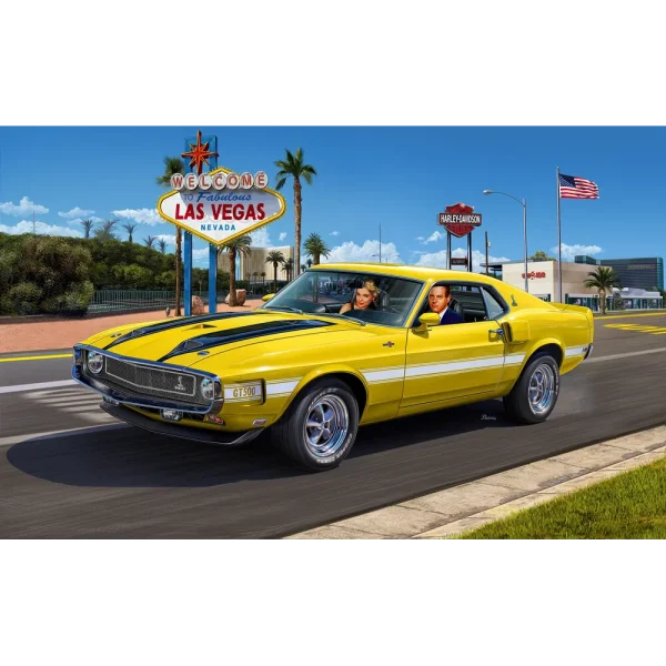 4009807729-5 Revell - '70 Shelby Mustang GT500 - 07729