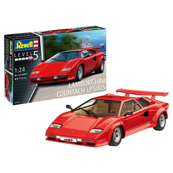 4009807730 Revell - Lamborghini Countach LP500S - 07730