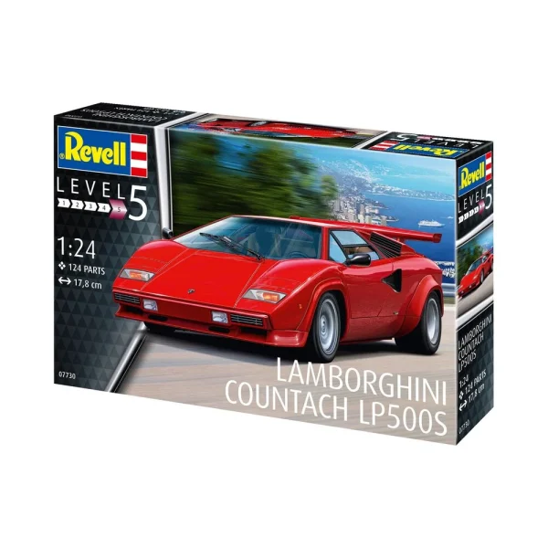 4009807730-8 Revell - Lamborghini Countach LP500S - 07730
