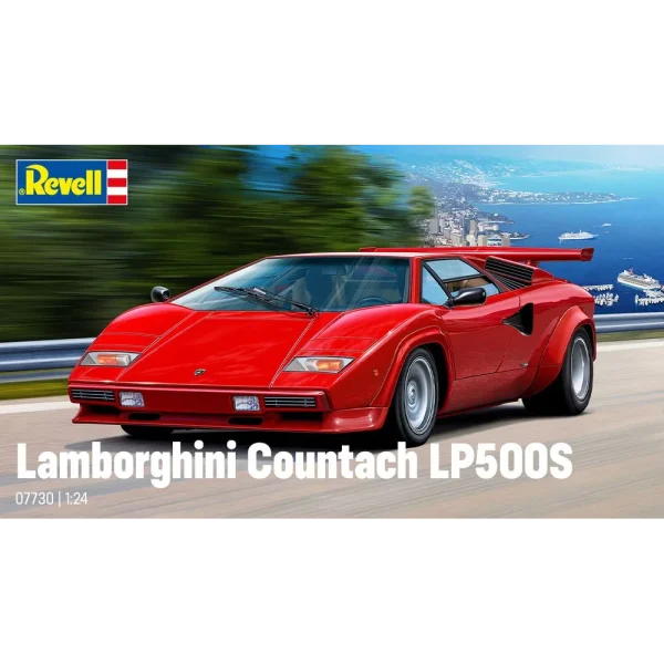4009807730-9 Revell - Lamborghini Countach LP500S - 07730