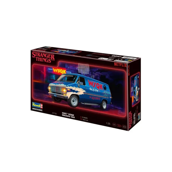 4009807732-10 Revell - Car Stranger Things - 07732