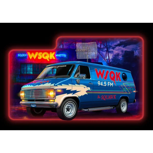 4009807732-6 Revell - Car Stranger Things - 07732