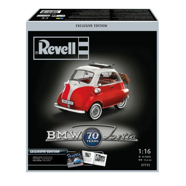 4009807735-12 Revell - BMW Isetta 250 - 70th Anniversary Exclusive Edi. - 07735