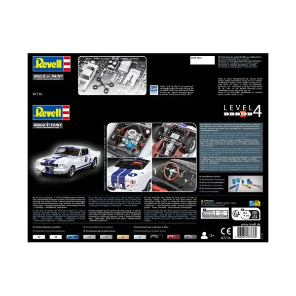 4009807736-4 Revell - 1966 Shelby GT 350 R Stirling Moss - 07736