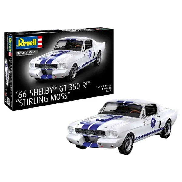 Revell - 1966 Shelby GT 350 R Stirling Moss - 07736