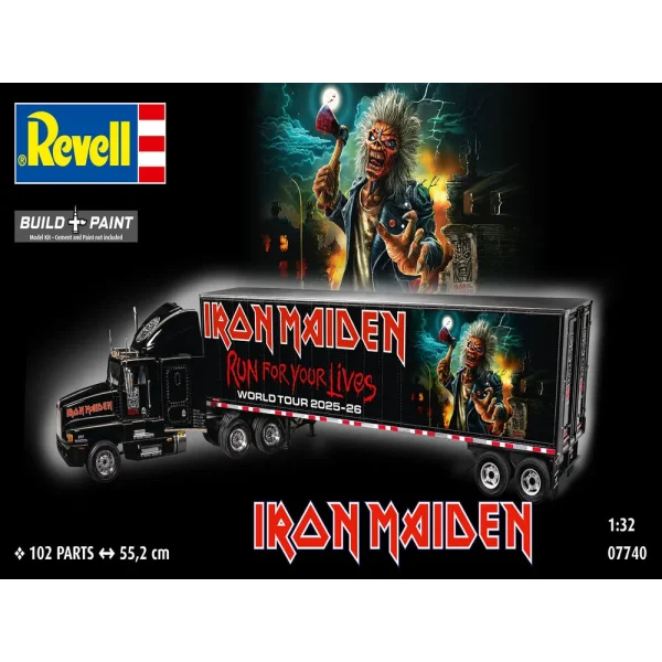 Revell - Tour Truck Iron Maiden (50th Anniversary) - 07740