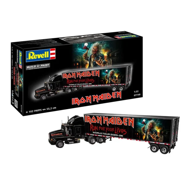 4009807740 Revell - Tour Truck Iron Maiden (50th Anniversary) - 07740