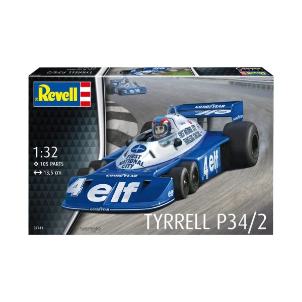 4009807741-10 Revell - Tyrrel P34/2 6-Wheeler - 07741
