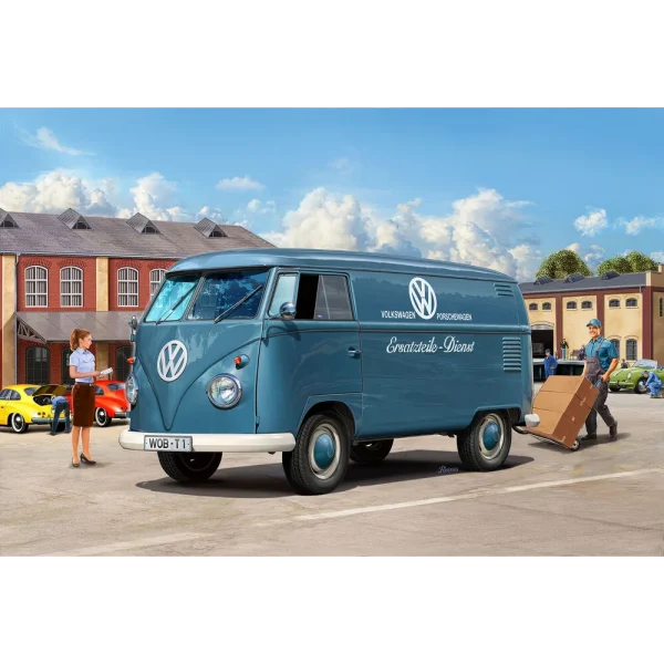4009807742-4 Revell - VW T1 Panel Van - 75 Years of the VW T1 - 07742