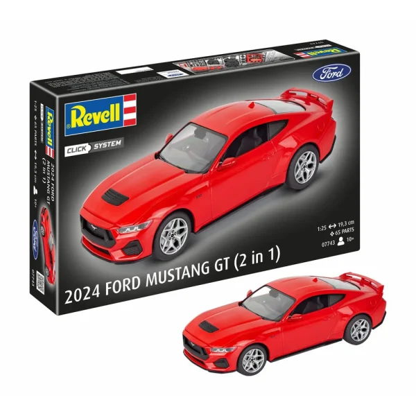 Revell - 2024 Ford Mustang GT (easy-click) - 07743