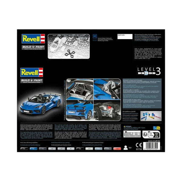 4009807750-11 Revell - Corvette C8 Cabriolet - 07750