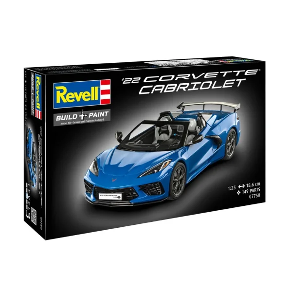 4009807750-8 Revell - Corvette C8 Cabriolet - 07750