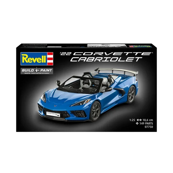 4009807750-9 Revell - Corvette C8 Cabriolet - 07750