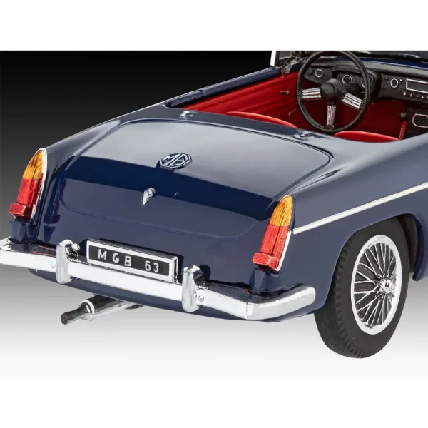4009807753-3 Revell - MGB Roadster - 75 Years Plastic Modelling - 07753