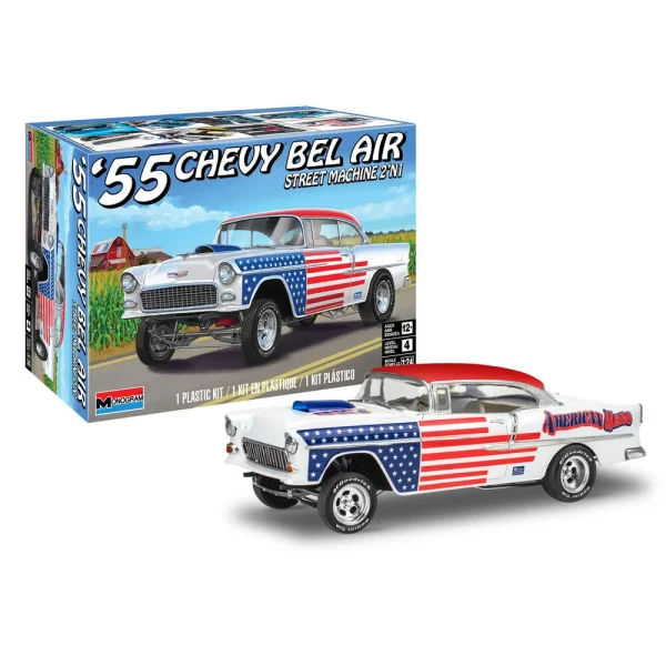 4009814519 Revell - 55 Chevy Bel Air Street Machine - 14519