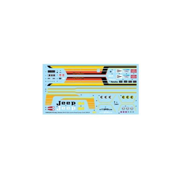 4009814568-8 Revell - Jeep J-10 pickup with camper - 14568