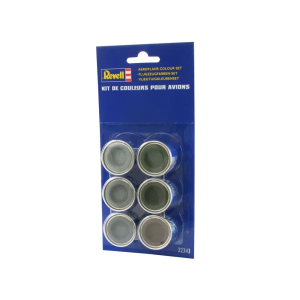 4009832343-1 Revell - Couleurs avions 6 pots - 32343